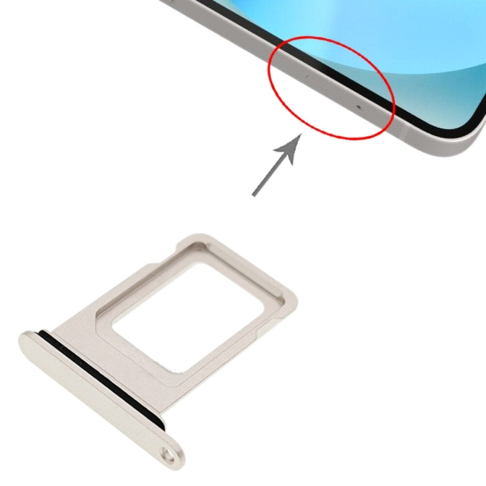 Replacement SIM Card Tray Slot For iPhone 13 - Silver