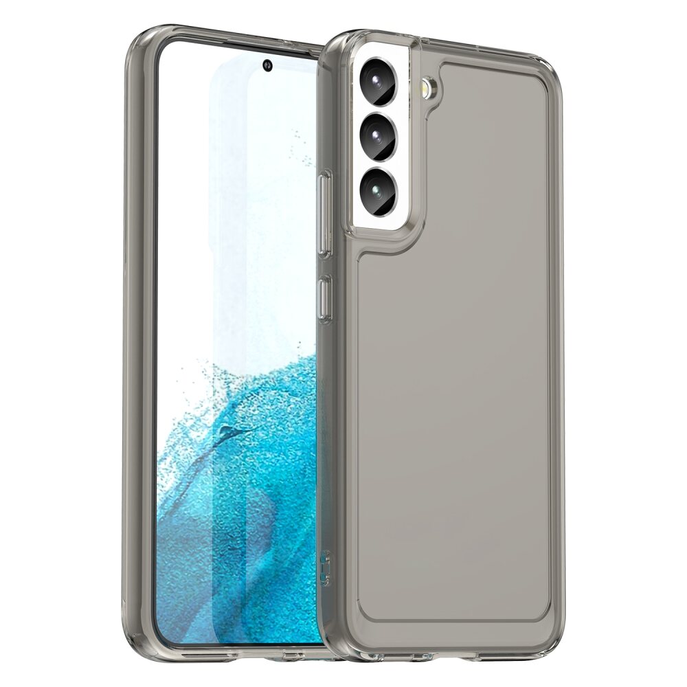 Candy Series TPU Back Case for Samsung Galaxy S23 5G - Transparent Grey