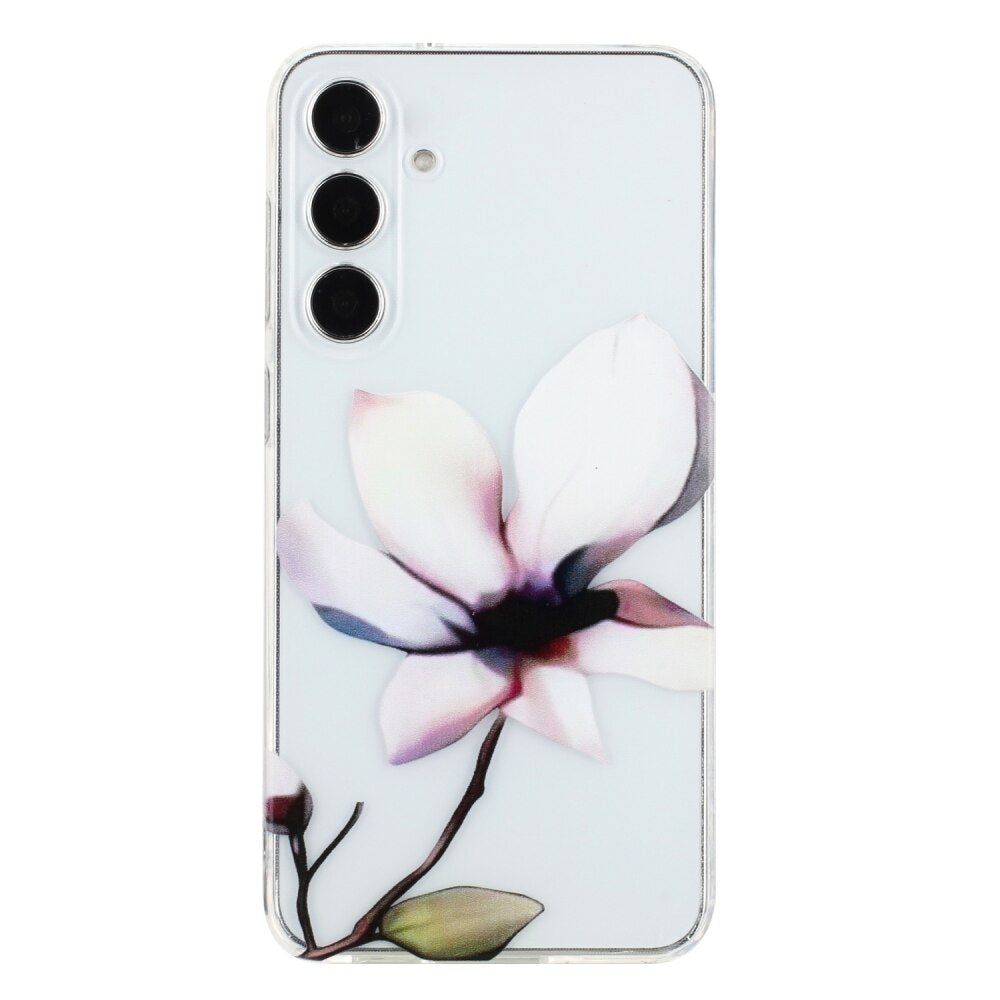 Colorful Painting Pattern Case for Samsung Galaxy A15 4G / 5G - Peony