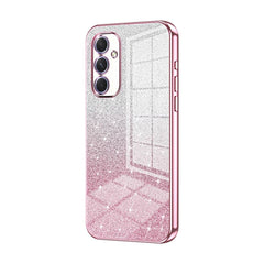 Electroplated Glitter Case For Samsung Galaxy A54 5G - Pink