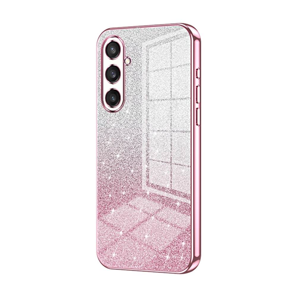 Electroplated Glitter Case For Samsung Galaxy S23 FE 5G - Pink