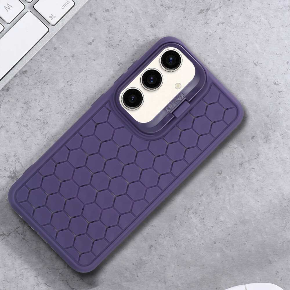 Honeycomb Radiating Case for Samsung Galaxy A25 5G - Purple