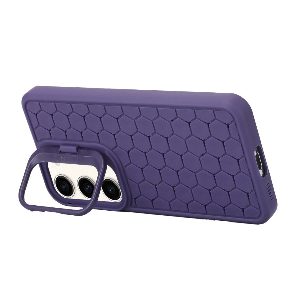 Honeycomb Radiating Case for Samsung Galaxy A25 5G - Purple