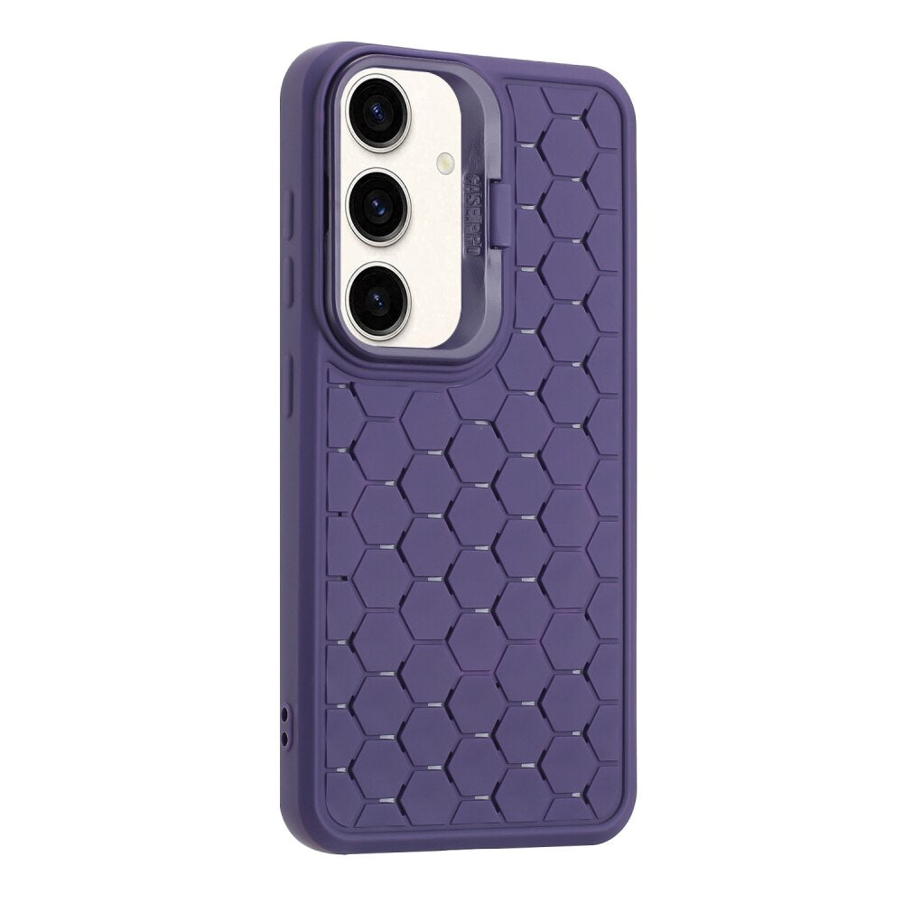 Honeycomb Radiating TPU Case for Samsung Galaxy A35 5G - Purple