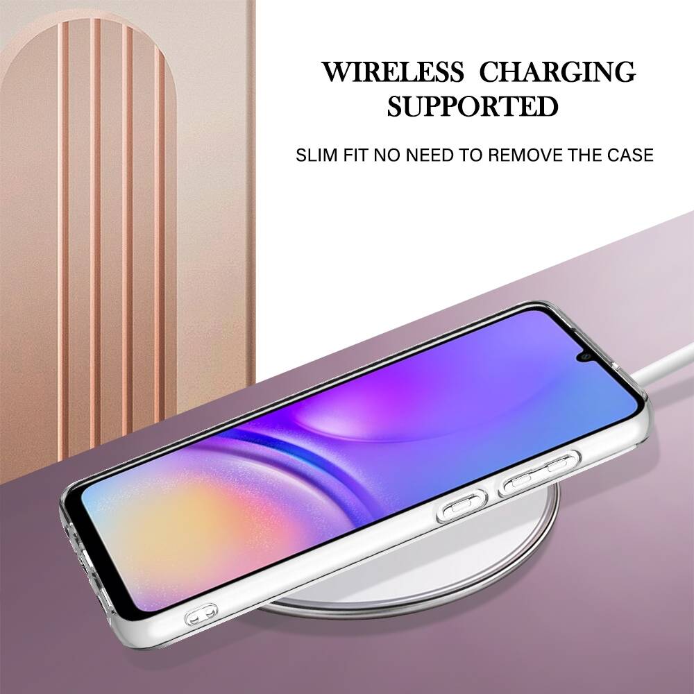 Marble Dual-side TPU Case For Samsung Galaxy A05 - Purple