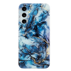 Marble Pattern TPU Case for Samsung Galaxy S24 5G - Grey
