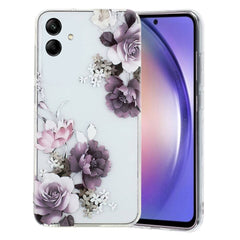 Peony Painting Pattern Shockproof Case for Samsung Galaxy A05