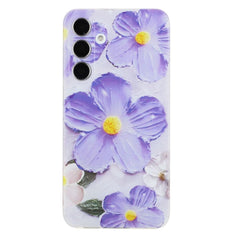 Protective Case for Samsung Galaxy A34 5G - Purple Flowers