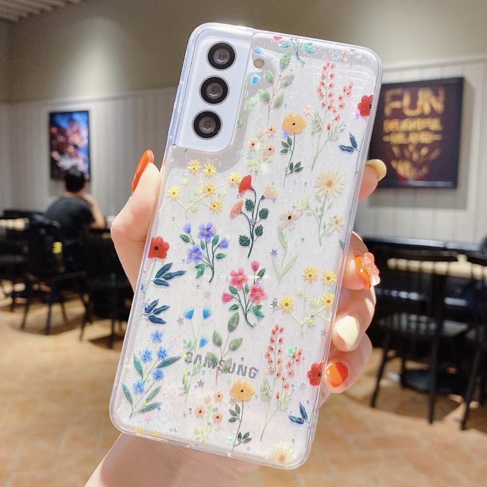 Protective Case For Samsung Galaxy A55 5G - D04 Colorful Floral