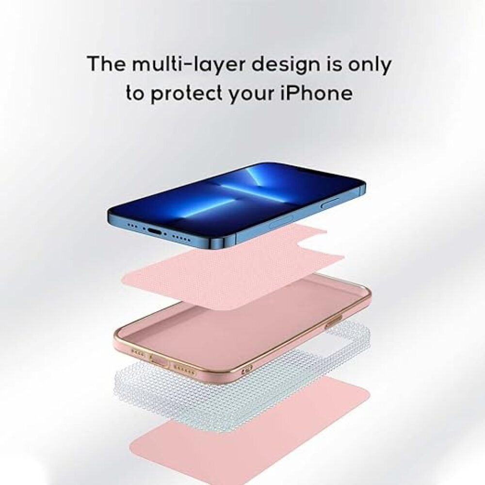 Protective Electroplated Case For OPPO Reno 11F / F25 PRO 5G - Pink