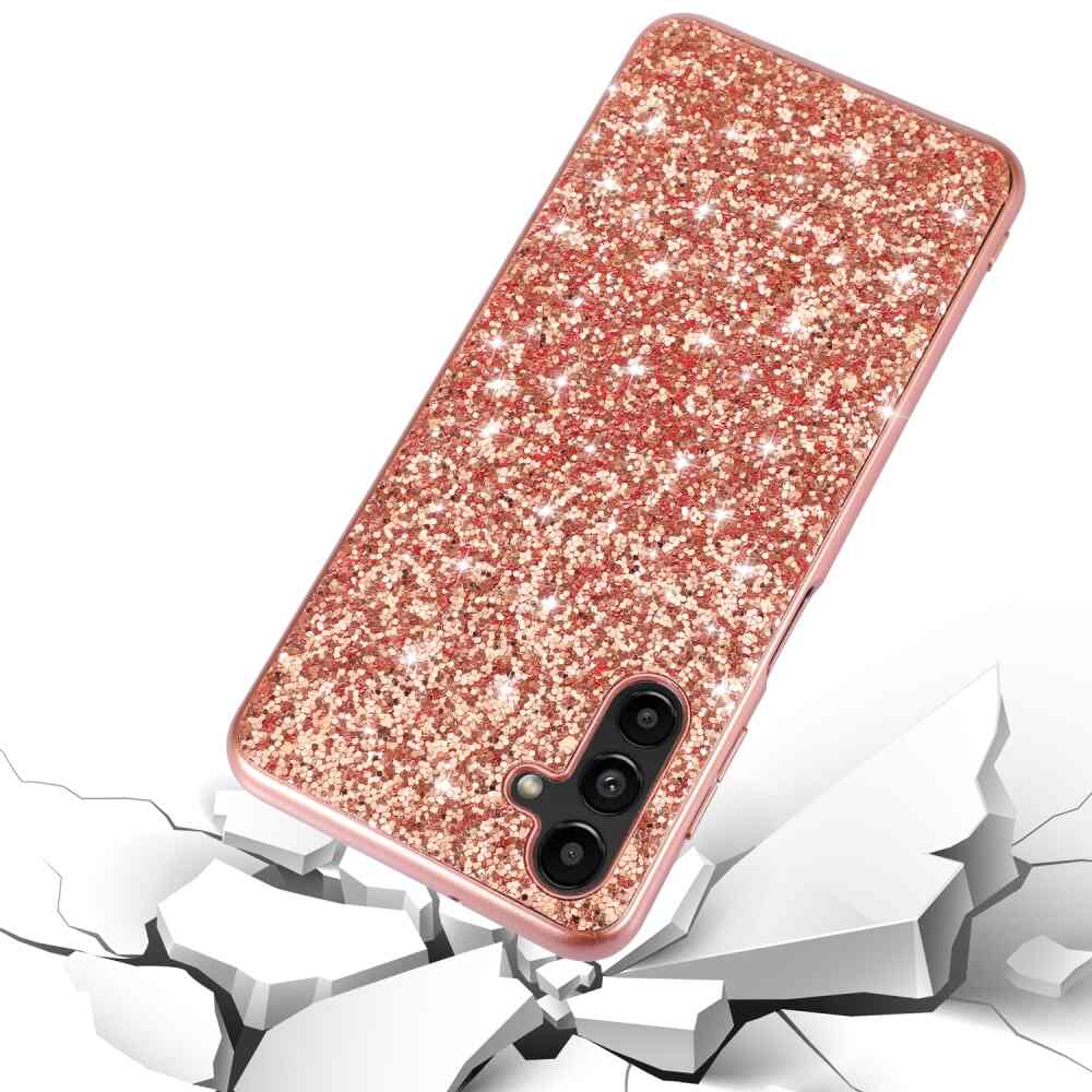 Protective Glitter Case For Samsung Galaxy A15 5G - Gold