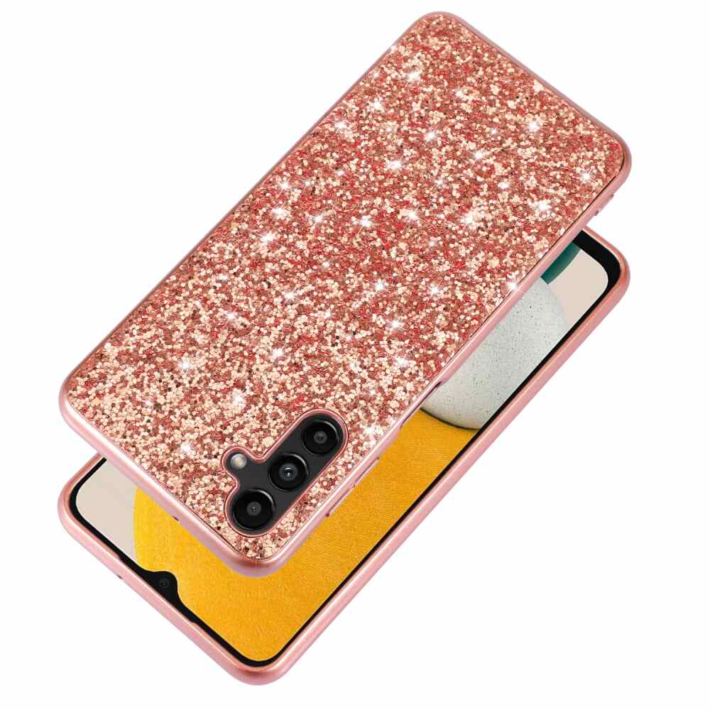 Protective Glitter Case For Samsung Galaxy A25 5G - Black