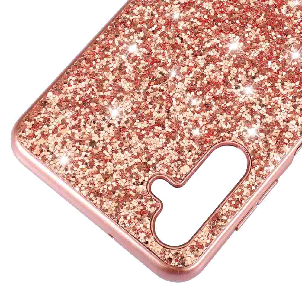 Protective Glitter Case For Samsung Galaxy S24 Ultra 5G - Black