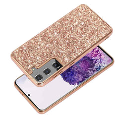 Protective Glitter TPU Case For Samsung Galaxy S24 5G - Gold