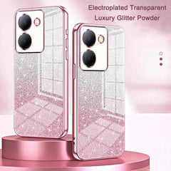 Protective Shockproof TPU Glitter Case For Vivo V29 Pro - Silver