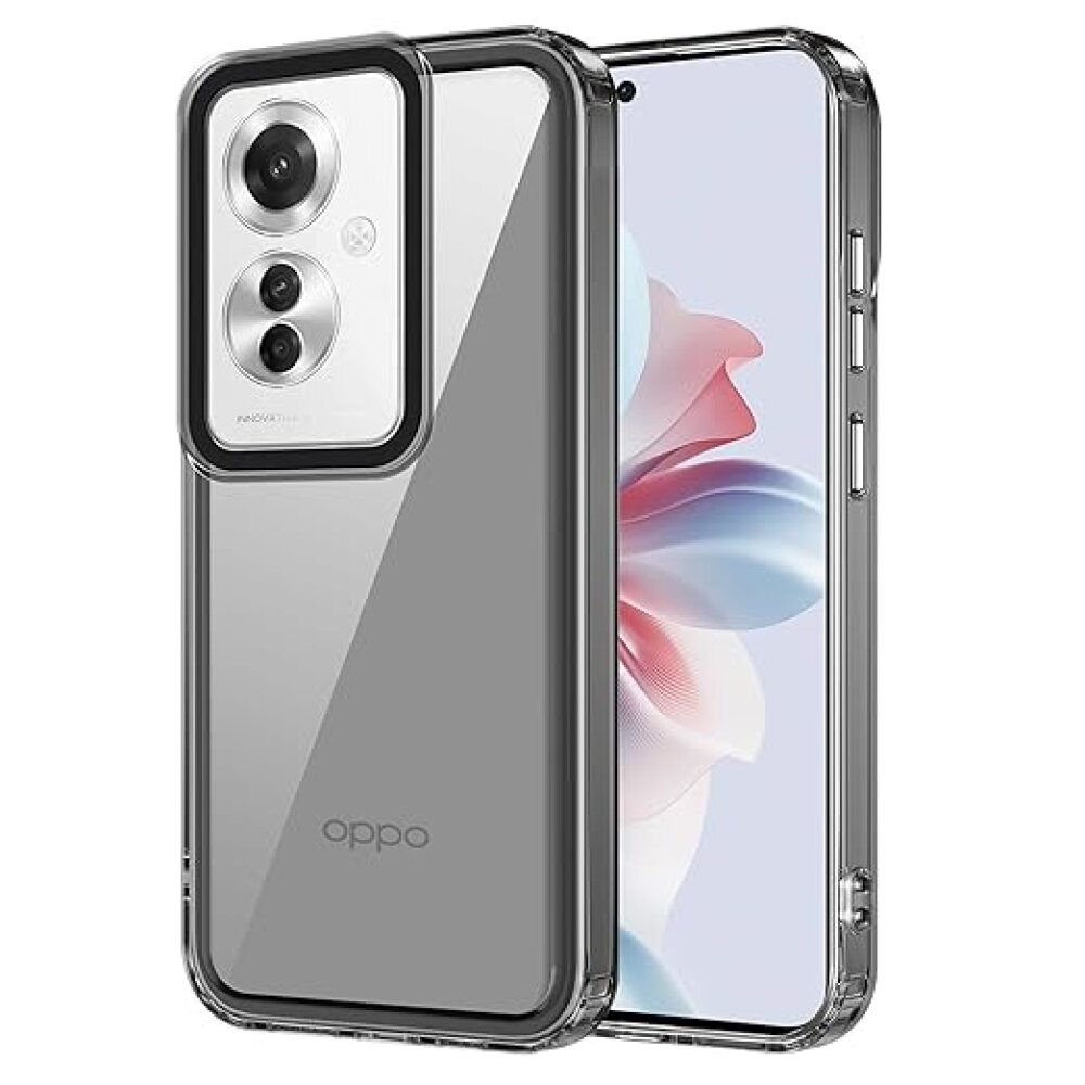 Shockproof Protective Case For Oppo F25 PRO 5G - Transparent Grey