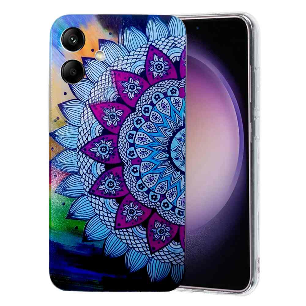 Shockproof TPU Case for Samsung Galaxy A05 - Half-flower