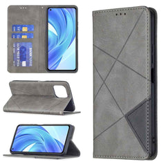 PU Leather Flip Wallet Case for Xiaomi Mi 11 Lite - Grey