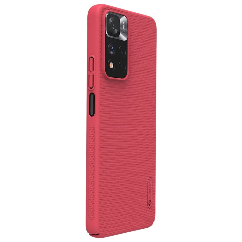 NILLKIN Frosted Case for Xiaomi Redmi Note 11 Pro+ Red